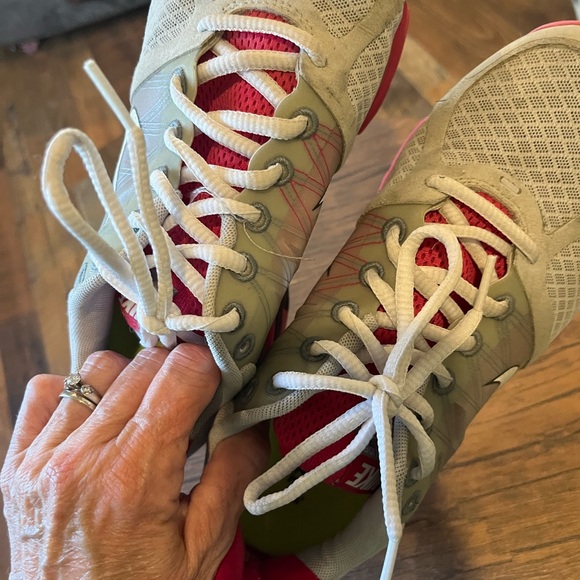 Nike Lunarglide 2 Womens Sneakers Size 8 Gray/White/Pink - Picture 8 of 16